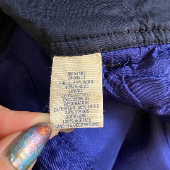 Y2k American Eagle low rise pleated micro mini wool skirt - Picture 16 of 16